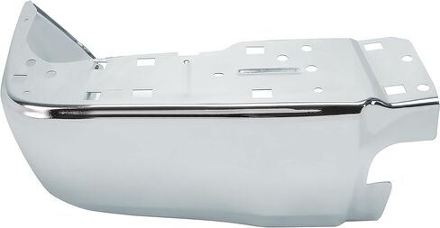 KUAFU Rear Bumper End Caps Covers Corner Extension Compatible with 2014-2021 Toyota Tundra w/o Parking Sensors Holes Chrome Right Side in Kuwait