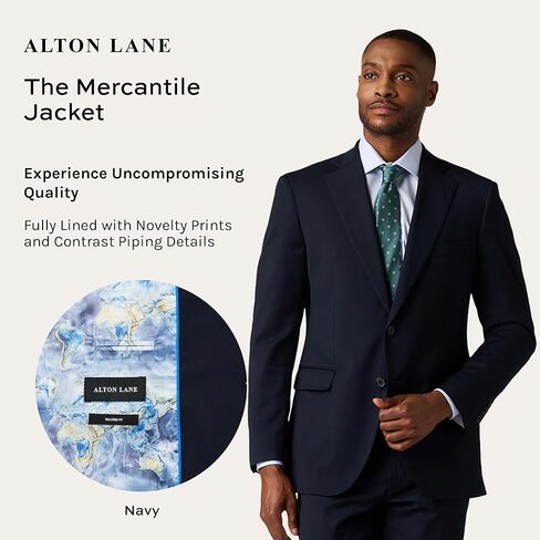 Mercantile Jacket Classic Fit - Premium Quality Suit Jacket for Men, Stylish and Elegant Formal Suit for Men in Saudi Arabia