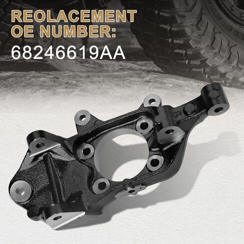 Steering Knuckle Fit for Jeep Compass 2017-2022 / Jeep Renegade 2015-2022 / Fiat 500X 2016-2022 Rear Right Passenger Side # 68246619AA in Saudi Arabia
