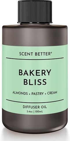 Scent Better Spa Escape Aroma Essential Oil Blend: an Aromatherapy Blend of Green Tea, Mandarin, and Cucumber for Ultrasonic Diffusers & Nebulizers (2 Fl Oz, 60 mL) in Kuwait