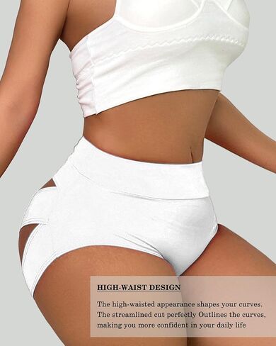 Women's Sexy High Waisted Booty Shorts - Stretchy Yoga & Pole Dance Shorts for Twerking, Gym, Rave | Butt-Lifting in Kuwait