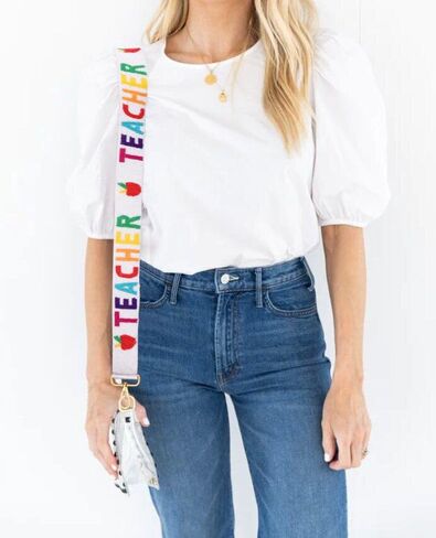 Game Day Purse Straps Replacement Crossbody Wide Shoulder Straps Beaded Tiger Purse Straps Handbag Strap Replacement Belts for Women Purse Bag Handbag (Style B) in Saudi Arabia