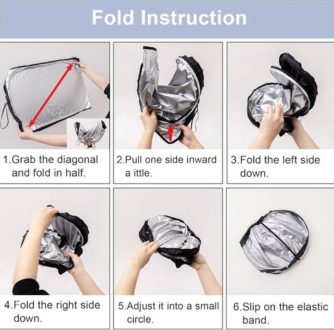 Car Windshield Sun Shade for 2020-2025 Ford Explorer Fully Covered Foldable Front Window Shade, Professional 310T Polyester UV & Heat Protection, Keep Interior Cool, Outdoor Camping in Kuwait