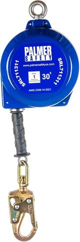 SRD 30 FT. Self Retracting Lifeline I ANSI Z359.14-2021 Class 1 I SRL Device Swivel Top Galvanized Cable w/Small Steel Snap Hook I Fall Arrest Safety Yoyo | SRL Device, Swivel Top Galvanized Steel Wire Rope & Steel Snap Hook, Fall Arrest Safety Yoyo, Fall in Kuwait