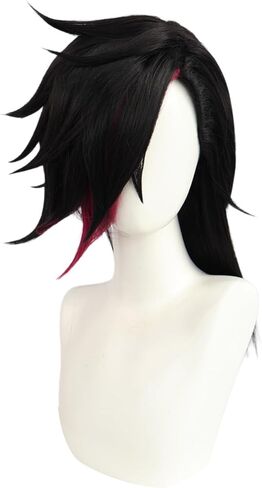 Jinx Arcane Cosplay Outfit Wig Anime Game Accessories Three styles of Jinx wigs and Cap Outfits Halloween Party Role Play Suit for Women (Style 3（120CM）,ONE SIZE) in Saudi Arabia