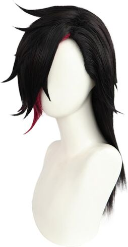 Jinx Arcane Cosplay Outfit Wig Anime Game Accessories Three styles of Jinx wigs and Cap Outfits Halloween Party Role Play Suit for Women (Style 3（120CM）,ONE SIZE) in Saudi Arabia