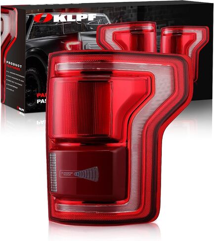 OKLPF LED Tail Light with Blind Spot Compatible With 2018 2019 2020 Ford F150 F-150 Replacement KL3Z13404B,Replacement Rear Brake Lamp Signal Assembly with Bulb,Right Passenger Side in Saudi Arabia