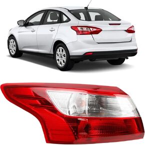 ركاب جانبي الجانب الأيمن يتوافق مع 2012-2014 Ford Focus سيدان FO2819151 خلفية مصباح الفرامل P68077 FO2819151C DM5Z13404E FO2819151D FO28191515151DSC