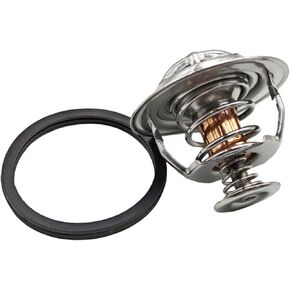 82℃ Thermostat for Isuzu 4JG1 4JB1 4KH1 4LE1 4LE2 Hitachi EX40 EX55 ZAX55 Case 45NX Hanix H50B JCB 8040 8045 8050 8060 Sumitomo SH55 SH55U SH56 John Deere 50ZTS