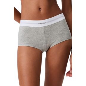 Calvin Klein Women's Cotton Modal Stretch Rib Boyshorts
