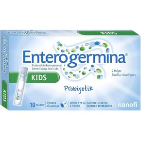 Enterogermina KIDS (10 VIALS) Bacillus Clausii Probiotic 2 Billion CFU/5mL for Kids (1)