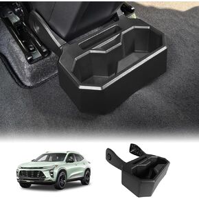 Backseat Floor Cup Holder Compatible with Chevrolet/Chevy Trax 2024 2025 Console Mounted Drink Holder Rear Storage Organizer Interior Accessories