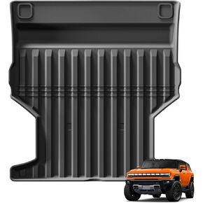 SMABEE Backrest Mat for MC Hummer EV SUV 2025 2024 2023 All Weather TPE Back Seat Covers Protection Pads Interior Accessories Black