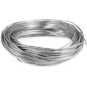 5 Gauge Aluminum Wire 20 Feet, 5mm Craft Wire for Sculpting, Metal Wire Armature Bendable Armature Wire for DIY Jewelry Making, Beading Floral, Gardening in Saudi Arabia