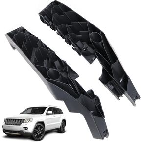 دعم قوس المصباح الأمامي السائق والركاب الأمامي متوافق مع Jeep Grand Cherokee 2014-2021 ، Bumper Bracket 68328703AB 68328702AAA