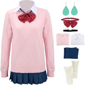 Dazcos Ayase Cosplay Costume Adults Women US Size anime الزي الأنيمي ياباني ياباني JK لباس موحد للحفلة