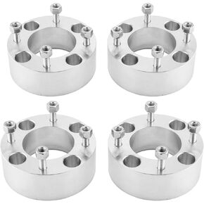 2 "محولات فاصل عجلات Universal ATV 6061 متوافق مع Yamaha Fit Polaris Fit Kawasaki Fit Suzuki Fit Honda Can Am Fit Bombardier (4 pcs)