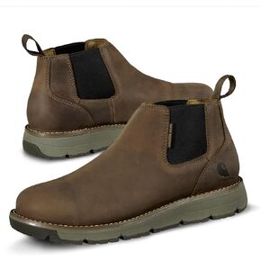 Carhartt Men's Millbrook Water Resistant 4" Romeo Steel Toe Wedge Work Boot