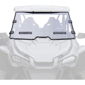 KIWI MASTER Hard Coat Poly Vented Full Windshield for 2019-2025 Honda Talon 1000R 1000X 1000X4 1000R4 Accessories Heavy Duty Polycarbonate Scratch Resistant