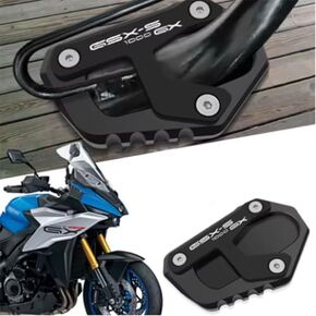بالنسبة لـ GSX-S1000GX GSX S1000GX 2025 2024 ، فإن إكسسوارات دعم قدم الدراجة النارية موسعة وسادة دعم لدعم وسادة دعم جانب وقاعدة دعم معززة (ب)