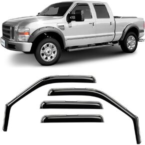 CLIM ART in-Channel Incredibly Durable Rain Guards for Chevrolet (Chevy) Malibu 2016-2025, Original Window Deflectors, Vent Window Visors, Vent Deflector, 4 pcs. - 616368