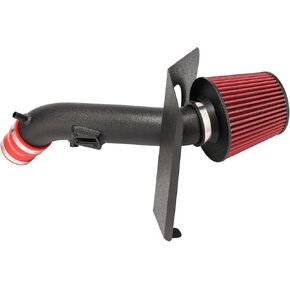 PHILTOP Cold Air Intake Red Tube + Heat Shield Compatible With Honda Accord 2013-2017 2.4L, Red
