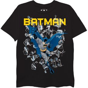 DC Comics Batman Boys Short Sleeve T-Shirt-Sizes 4-20