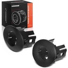 A-Premium 2-PC Front Left and Right Parking Assist Sensor Retainer Bezels Compatible with Ford Models - Escape 2023 2024