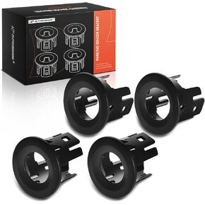 A-Premium 4-PC Front Inner and Outer Parking Assist Sensor Retainer Bezels Compatible with Ford Models - Bronco 2021 2022 2023 2024