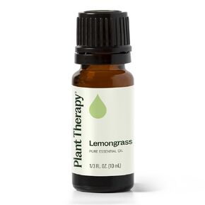 Plant Therapy Lemongrass Essential Oil 100% Pure, Undiluted, Natural Aromatherapy for Diffuser and Skin, Therapeutic Grade 10 mL (1/3 oz)