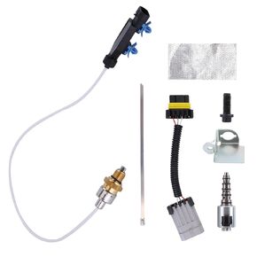 Turbo VGT Tune-Up Kit Vane Position Sensor+VGT Solenoid Compatible for 2004.5-2016 Che-vy Silverado Savana Sierra 2500 3500 HD, for Duramax LLY,LBZ,LMM & LML 6.6L Diesel 12635324 3C3Z6F089AA 12643471