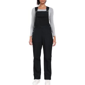 Ubon Women's Relaxed Fit Canvas Bib Overall Ripstop Workwear Regular and Petite Sizes