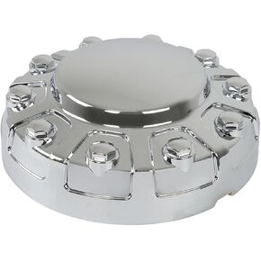 Chrome Wheel Center Hub Cap Cover Hubcap 1 Piece Front Replacement for Ram 4500 5500 2019-2021 6PG03SZ0AB