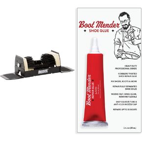 JobSite Boot Scrubber and Boot Mender Shoe Glue Bundle