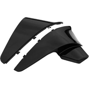 غطاء بطارية الأسود ABS Battery Cover for Honda Shadow VLX 600 VT600 C Steed400