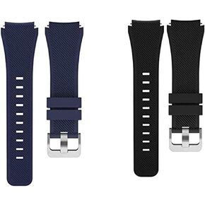 Compatible with Casio MDV106 Bands, 22mm Quick Release Sports Silicone Band Strap Replacement Wristband Compatible with Casio MDV106-1AV / MTP-VD01 Watch in Saudi Arabia