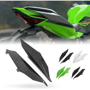 جناح المفسد الخلفي للدراجات النارية مناسبة ل Kawasaki ZX-4R ZX-4RR ZX-25R/SE 2020-2024 ، الجانبية للرياح الوهمية لكاواساكي (أخضر) in Kuwait