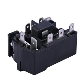 Overload Protector Relay QPS2-C4R7MD3 Compatible with Frigidaire Models FFFU13F2VW FFFU16F2VV FFFU18F2VW Replace 5304521534 5304521562 Refrigerator Freezer Compressor PTC Start Relay 11Pin