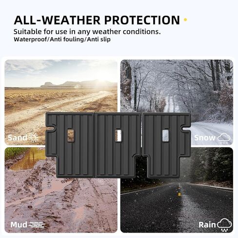 Smabee Backrest Mat for MC Hummer EV SUV 2025 2024 2023 All Weather TPE Back Past Cover Cover Palcs Invisions Interior Back in Kuwait