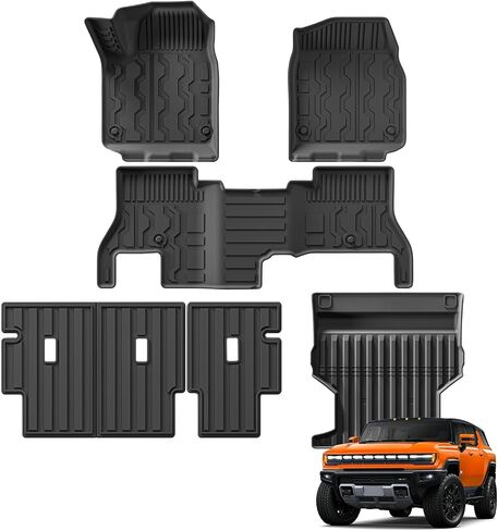 Smabee Backrest Mat for MC Hummer EV SUV 2025 2024 2023 All Weather TPE Back Past Cover Cover Palcs Invisions Interior Back in Kuwait