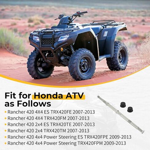 M MATI Rear Axle Shaft & Wheel Center Cap for Honda Rancher 420 TRX420FE TRX420FM TRX420TE TRX420T-M Power Steering 4X4 2x4 2007-2013 42310-HP5-600 44732-HC4-010 in Saudi Arabia