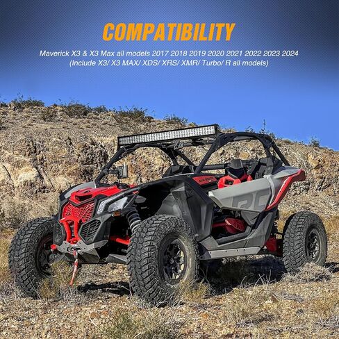 Nilight - 90039B 30-32 بوصة دعامات تثبيت على السقف بشريط إضاءة LED علوي لـ UTV POLARIS RZR 900 1000 800، ضمان لمدة عامين، أسود، قطعتان in Saudi Arabia