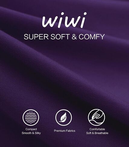 WiWi Women's Pajama Set 2 Piece Short Sleeve Tunic Top Capri Leggings Sleepwear Soft Pjs Viscose from Bamboo S-XXL in Saudi Arabia