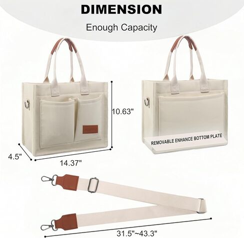 ALUWU Canvas Corduroy Tote Bag Casual Work Shoulder Handbags for Women Cute Purses in Kuwait