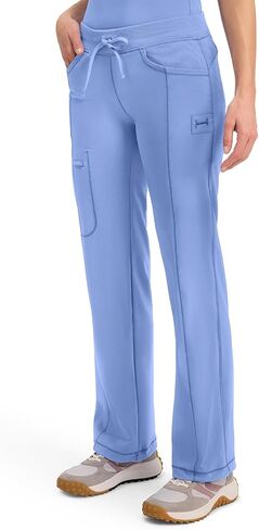 Cherokee Infinity Women Scrubs Pant Low Rise Straight Leg Drawstring 1123A in Kuwait
