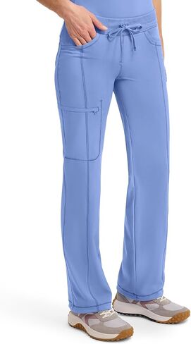 Cherokee Infinity Women Scrubs Pant Low Rise Straight Leg Drawstring 1123A in Kuwait