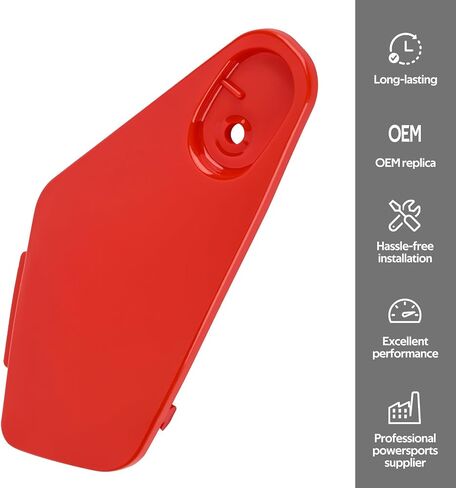 JAVIK Utility Storage Box Cover Red Compatible with Honda Rancher 350 TRX350 2004-2006, OEM# 83670-HN5-M40ZB in Saudi Arabia