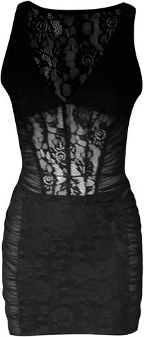 Women 's 2 Piece Bodycon Mini Skirt Set Outfits Backless Tie Up Jacquard Corset Tube Tops + Ruched Skirt Set in Kuwait