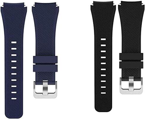 Compatible with Casio MDV106 Bands, 22mm Quick Release Sports Silicone Band Strap Replacement Wristband Compatible with Casio MDV106-1AV / MTP-VD01 Watch in Saudi Arabia