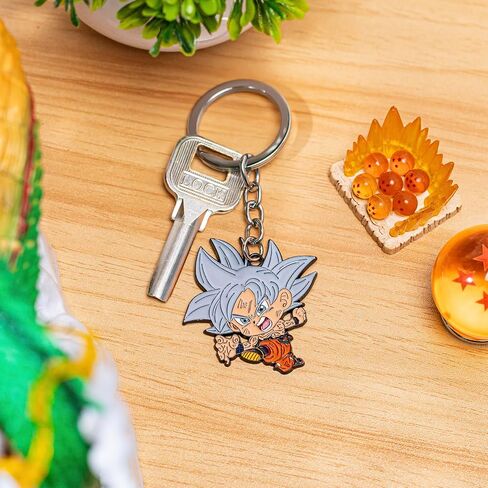 Anime Keychain with Gift Box, Anime Merch with Dragon Ball Charms, Durable Dragon Ball Keychain Accessories in Kuwait